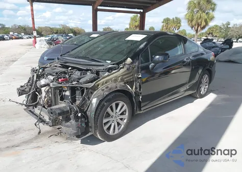 2012 Honda Civic Ex z USA, uszkodzony, nr VIN 2HGFG3B87CH501768